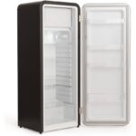 CREATE Frigorífico combi RETRO FRIDGE 150 281 L 102 W Clase energética D Negro Maneta Negra - Imagen 6