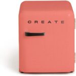 CREATE Frigorífico RETRO FRIDGE 50 48 L 39 dB Clase energética F Terracota Maneta Negra