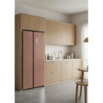 CREATE FRIDGE STUDIO Frigorífico americano SIDE BY SIDE 550 550 L NoFrost Clase energética E Marrón - Imagen 5