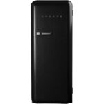 Frigorífico combi RETRO FRIDGE 150 281 L 102 W Clase energética D Negro Maneta Plata CREATE