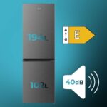 Frigorífico combi Bolero CoolMarket Combi 296 DF Inox oscuro 296 L Clase energética E Cecotec - Imagen 7