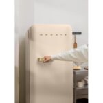 Frigorífico combi RETRO FRIDGE 150 281 L 102 W Clase energética D Arena Maneta Oro CREATE - Imagen 5