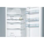 Frigorífico combi KGN39VIEA 366 L 203 cm 60 cm 66 cm Acero inoxidable Clase energética E Bosch - Imagen 5