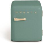 CREATE RETRO FRIDGE 50 Frigorífico 48 L Clase energética F 39 dB Verde Maneta Oro 48 L