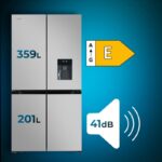 Cecotec Frigorífico americano Bolero CoolMarket 4D 564 Plata 560 L NoFrost Clase energética E - Imagen 5