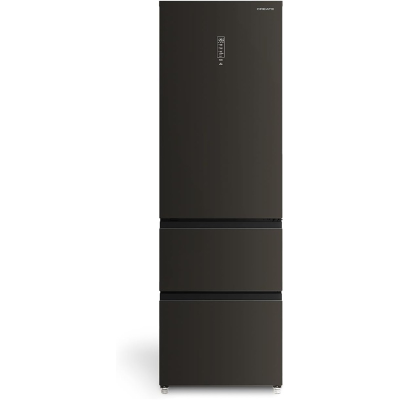 sjBkbXhPPV CREATE FRIDGE STUDIO COMBI PRO FLEX 401 Frigorífico combi 401 L NoFrost 158 W Clase energética E Negro - Imagen 1