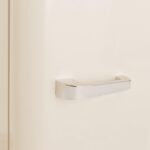 CREATE Frigorífico combi RETRO FRIDGE 150 281 L 102 W Clase energética D Blanco Maneta Plata - Imagen 7