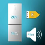 Frigorífico combi Bolero CoolMarket Combi 409 Inox 409 L NoFrost Clase energética E Cecotec - Imagen 7