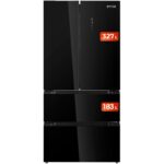 Frigorífico americano F80B Glass 510 L NoFrost Clase energética E EVVO