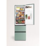 CREATE FRIDGE STUDIO COMBI PRO FLEX 401 Frigorífico combi 401 L NoFrost 158 W Clase energética E Verde - Imagen 4