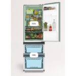 CREATE FRIDGE STUDIO COMBI PRO FLEX 401 Frigorífico combi 401 L NoFrost 158 W Clase energética E Verde - Imagen 5