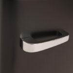 CREATE Frigorífico RETRO FRIDGE 50 48 L 39 dB Clase energética F Negro Maneta Plata - Imagen 7